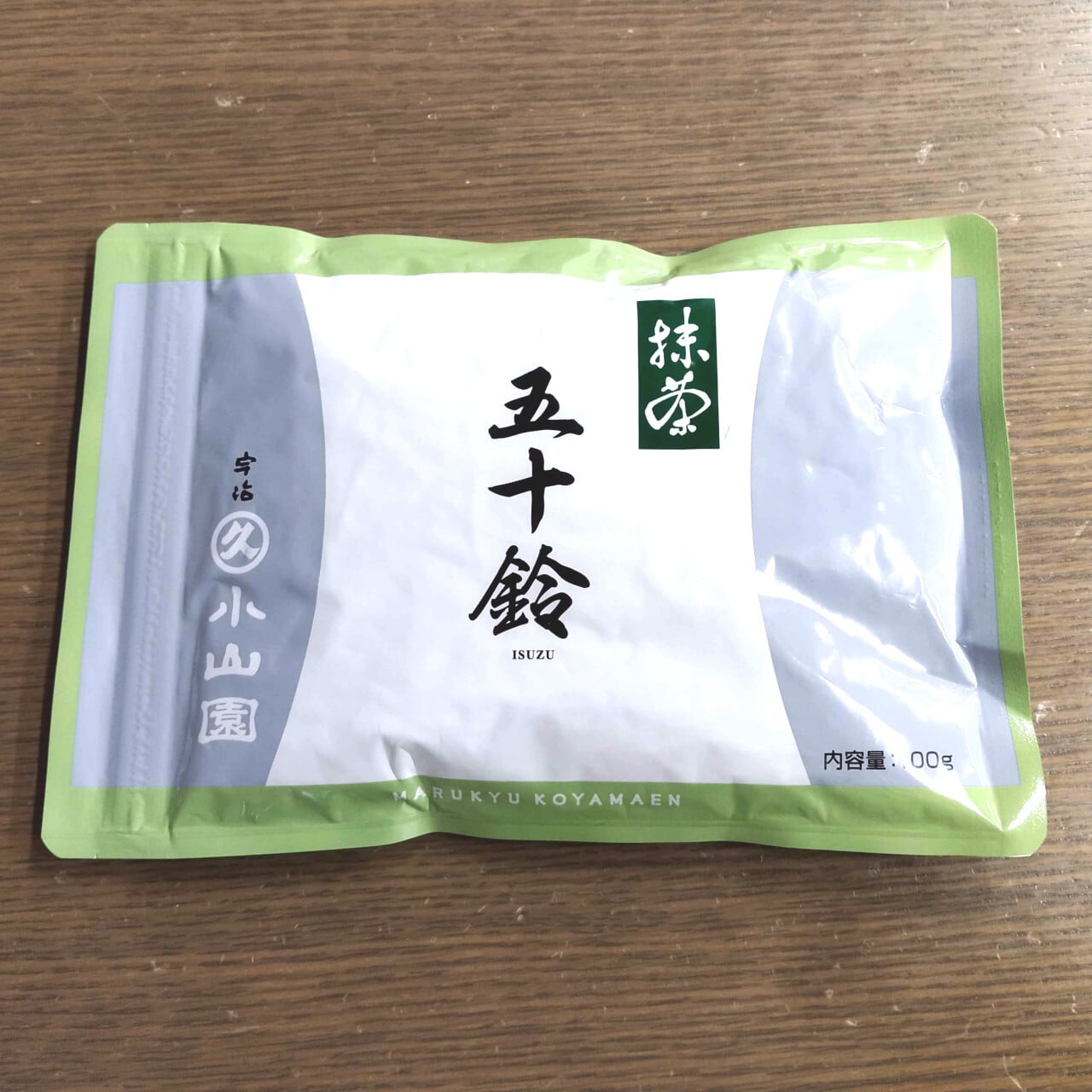 丸久小山園 抹茶「五十鈴（いすず）」 100g 袋入り 業務用 - Matcha