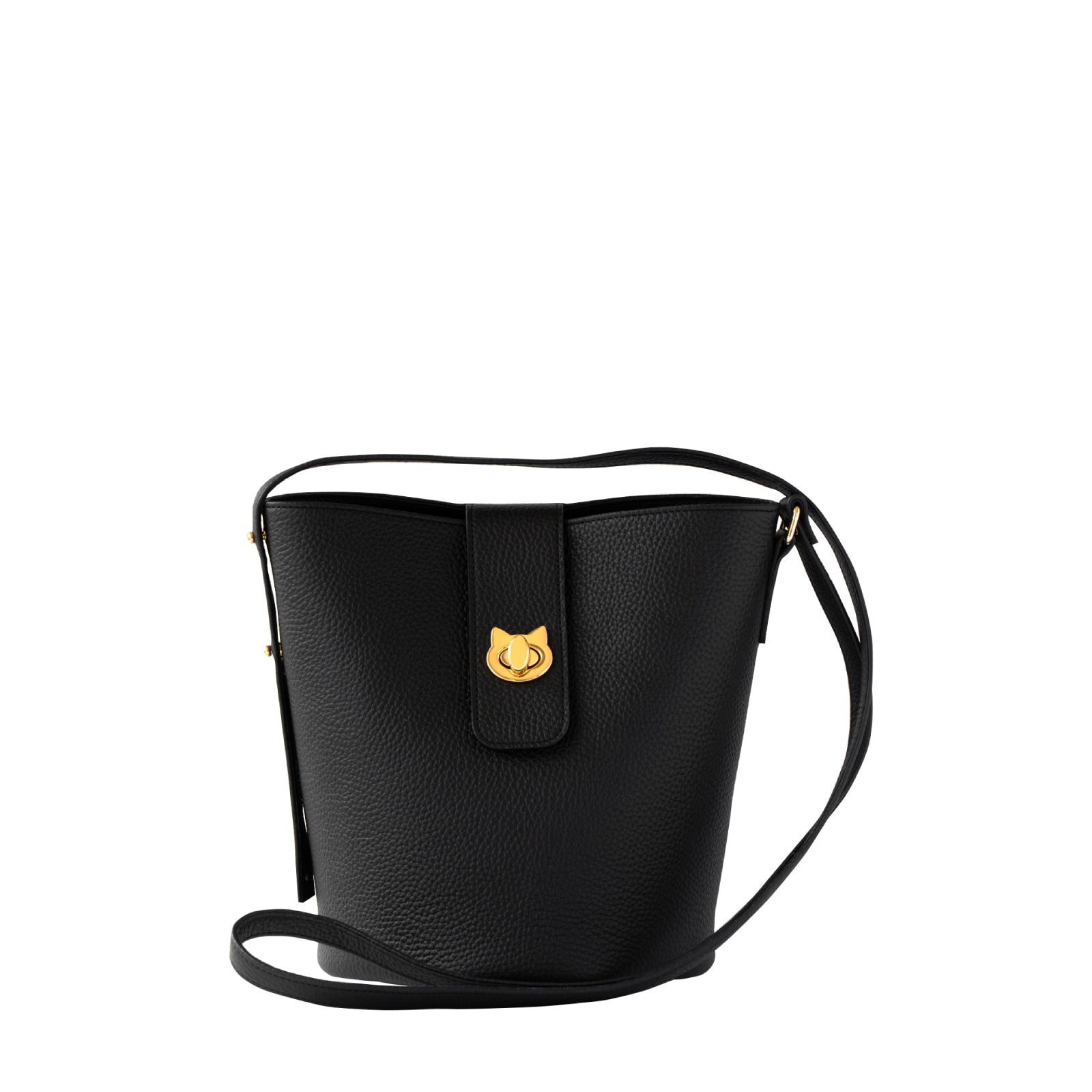 ショルダーバッグ PAW (パウ) キュイール・マッシュ / ブラック