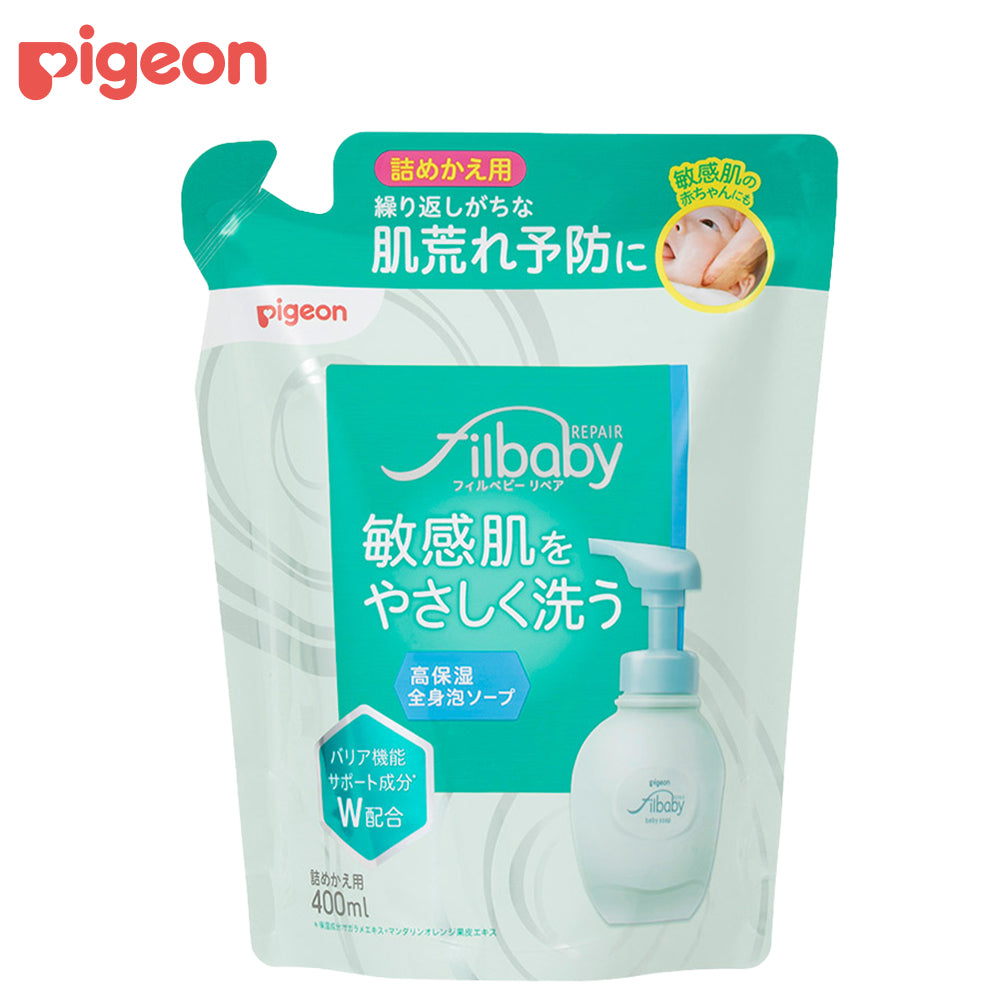 フィルベビーリペア 高保湿全身泡ソープ 詰めかえ用400ml – ピジョン