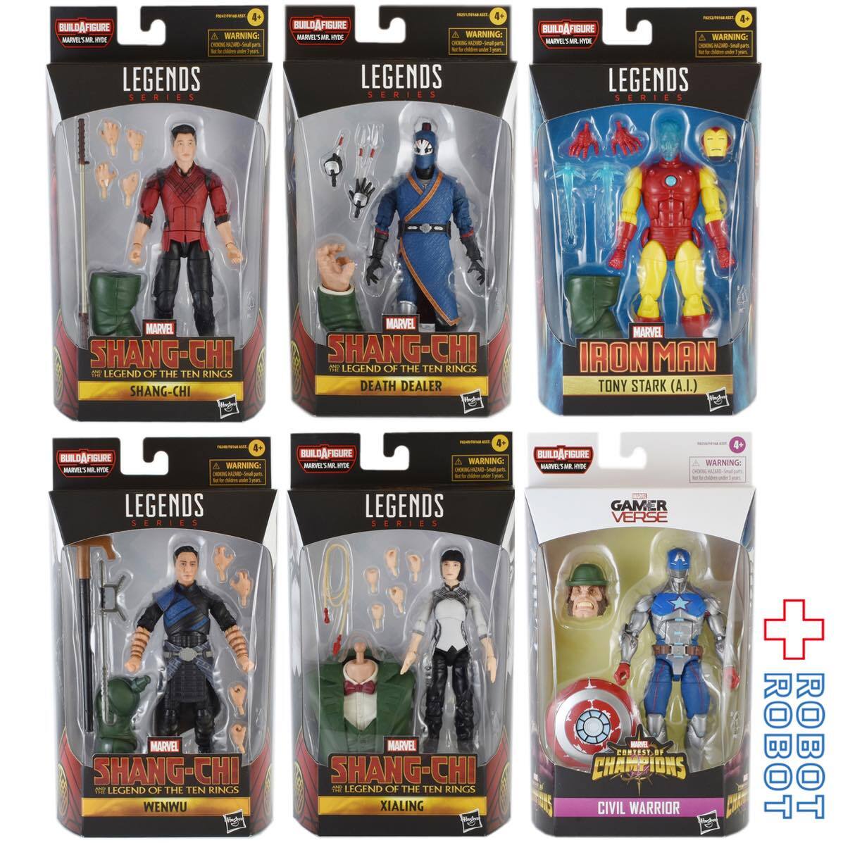 マーベルレジェンド Mr.ハイド ビルド 全6種セット – ROBOTROBOT