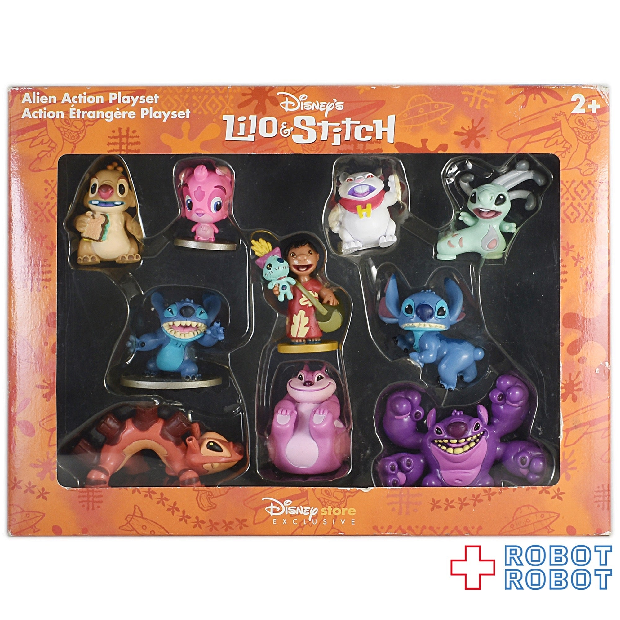 ディズニーストア リロ＆スティッチ エイリアン・アクション・セット