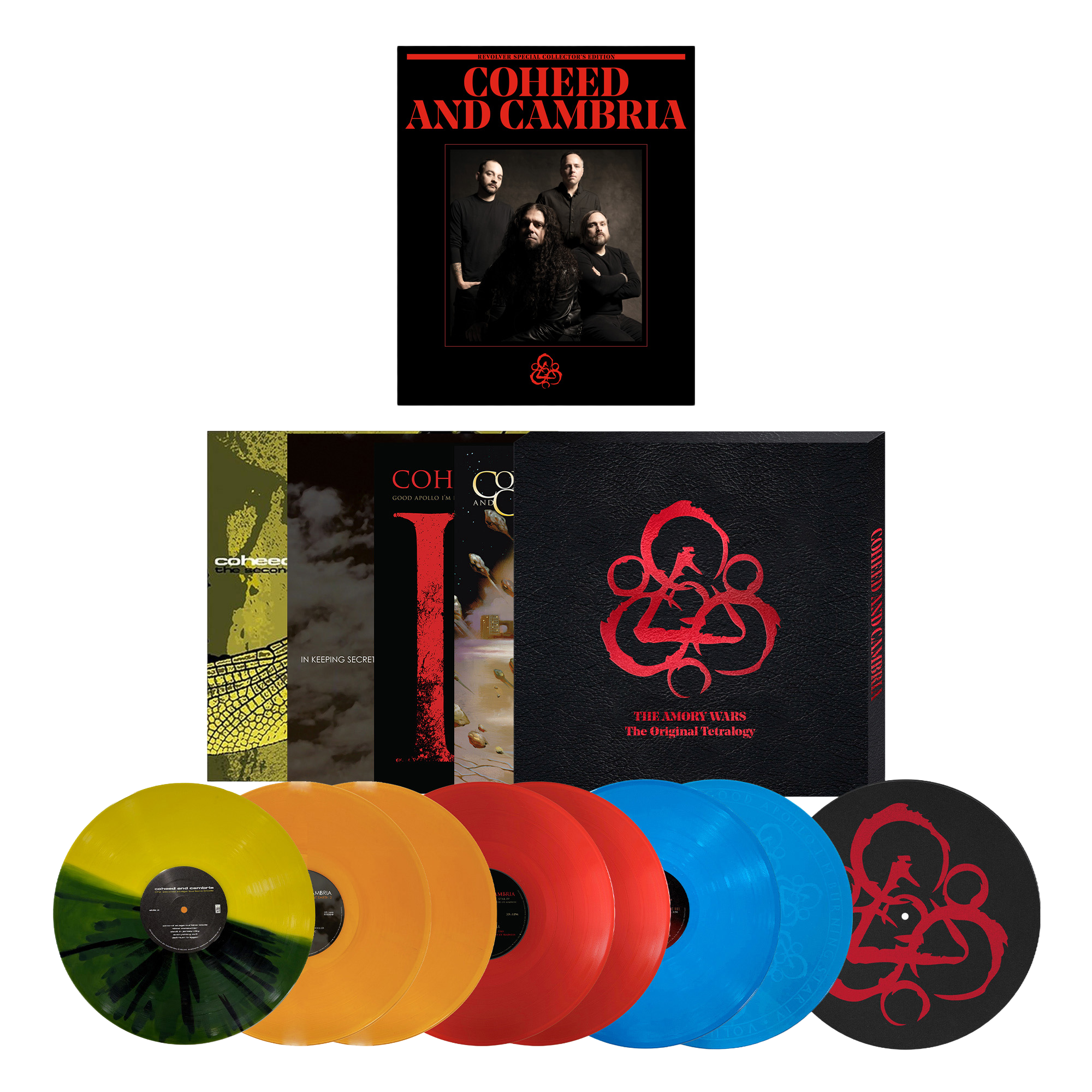 COHEED AND CAMBRIA x REVOLVER: LP COLLECTION BOX SET
