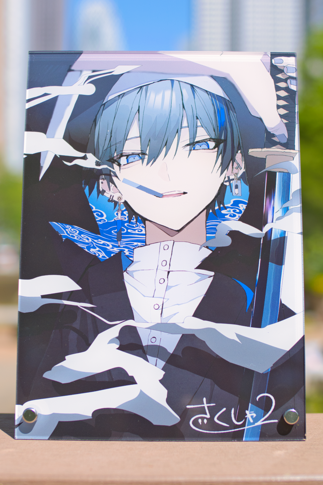 さくしゃ2「直筆サイン入りアクリルボード」数量限定《ワンスト23'春コレ》