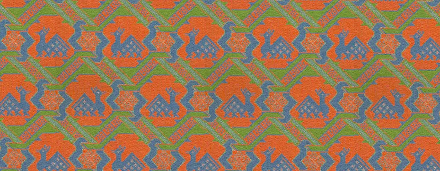 文様特集 鹿文有栖川錦（しかもんありすがわにしき） – 龍村美術織物