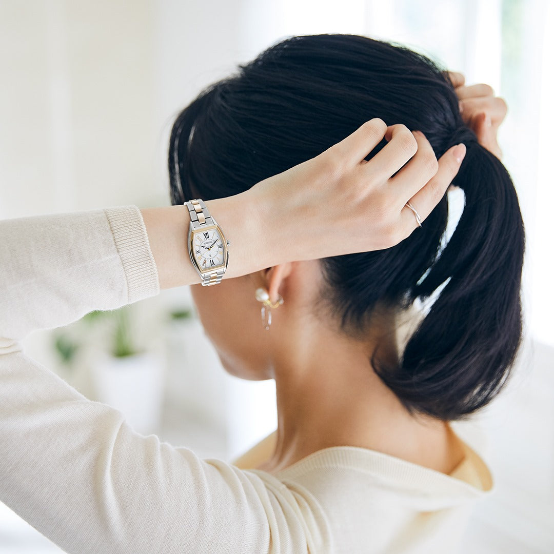 セイコー ルキア レディダイヤ SSQW052 レディース ソーラー電波