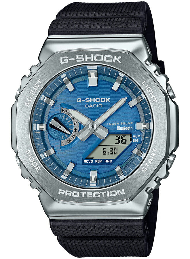 G-SHOCK メタルカバード オクタゴン GBM-2100A-2BJF メンズ ソーラー