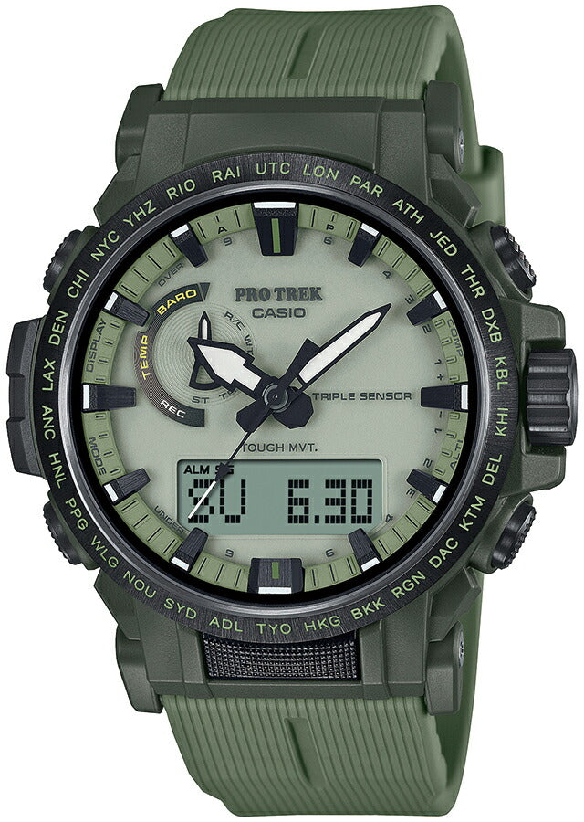 プロトレック クライマーライン PRW-61シリーズ 全面蓄光ダイヤル PRW