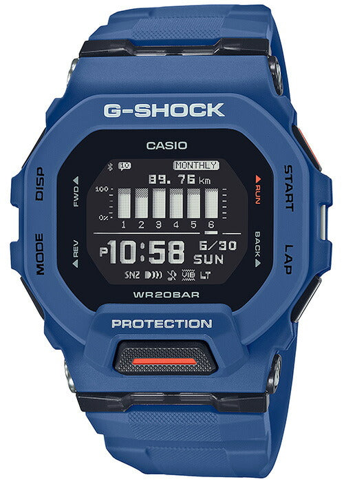 G-SHOCK G-SQUAD GBD-200-2JF メンズ 電池式 Bluetooth デジタル 樹脂