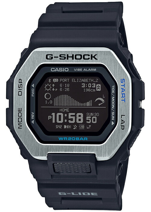 G-SHOCK G-LIDE ブラック GBX-100-1JF メンズ デジタル タイドグラフ