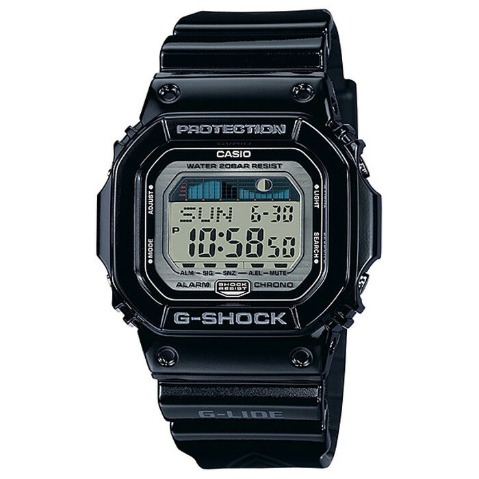 G-SHOCK GLX-5600-1JF メンズ デジタル ブラック G-LIDE – THE CLOCK