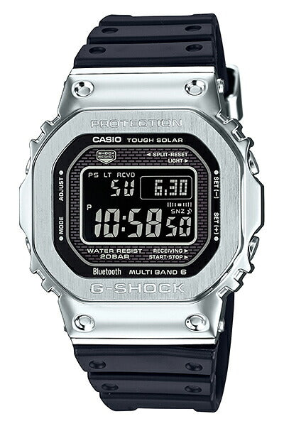 G-SHOCK GMW-B5000-1JF メタル シルバー 電波ソーラー メンズ デジタル