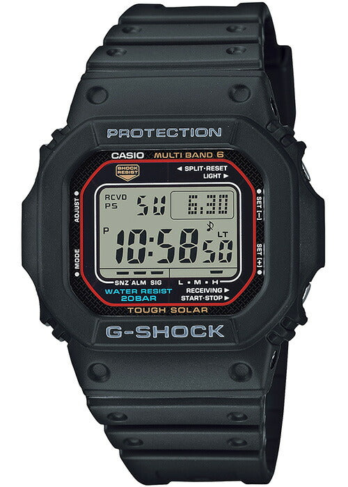 G-SHOCK GW-M5610U-1JF メンズ 電波ソーラー デジタル 樹脂バンド