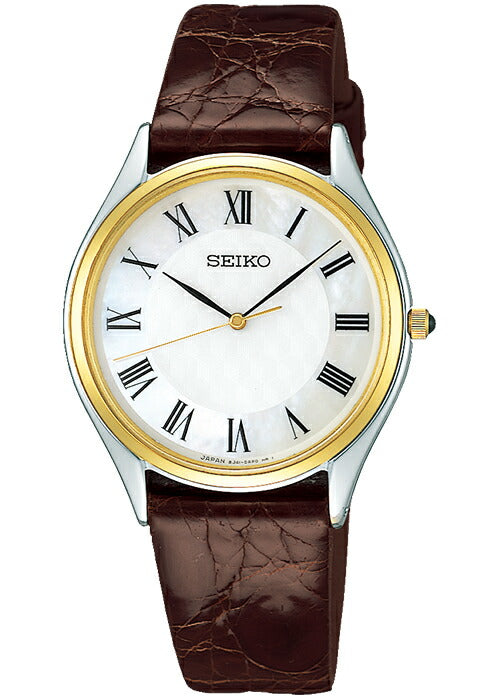 セイコー ドルチェ&エクセリーヌ ペア クオーツ SACM152 メンズ 革