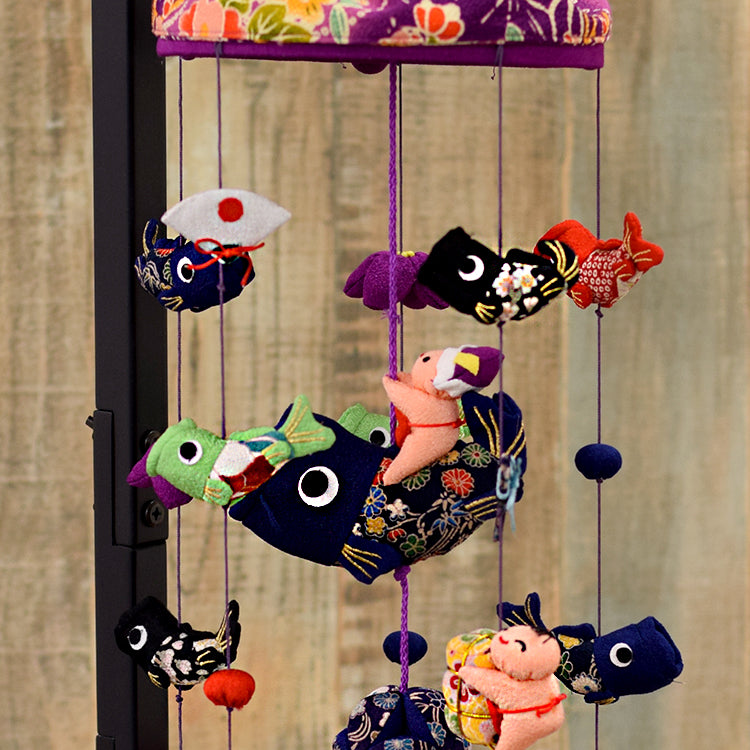 つるし飾り ちりめん 6本5個つるし】台座別売 つるし雛 男の子