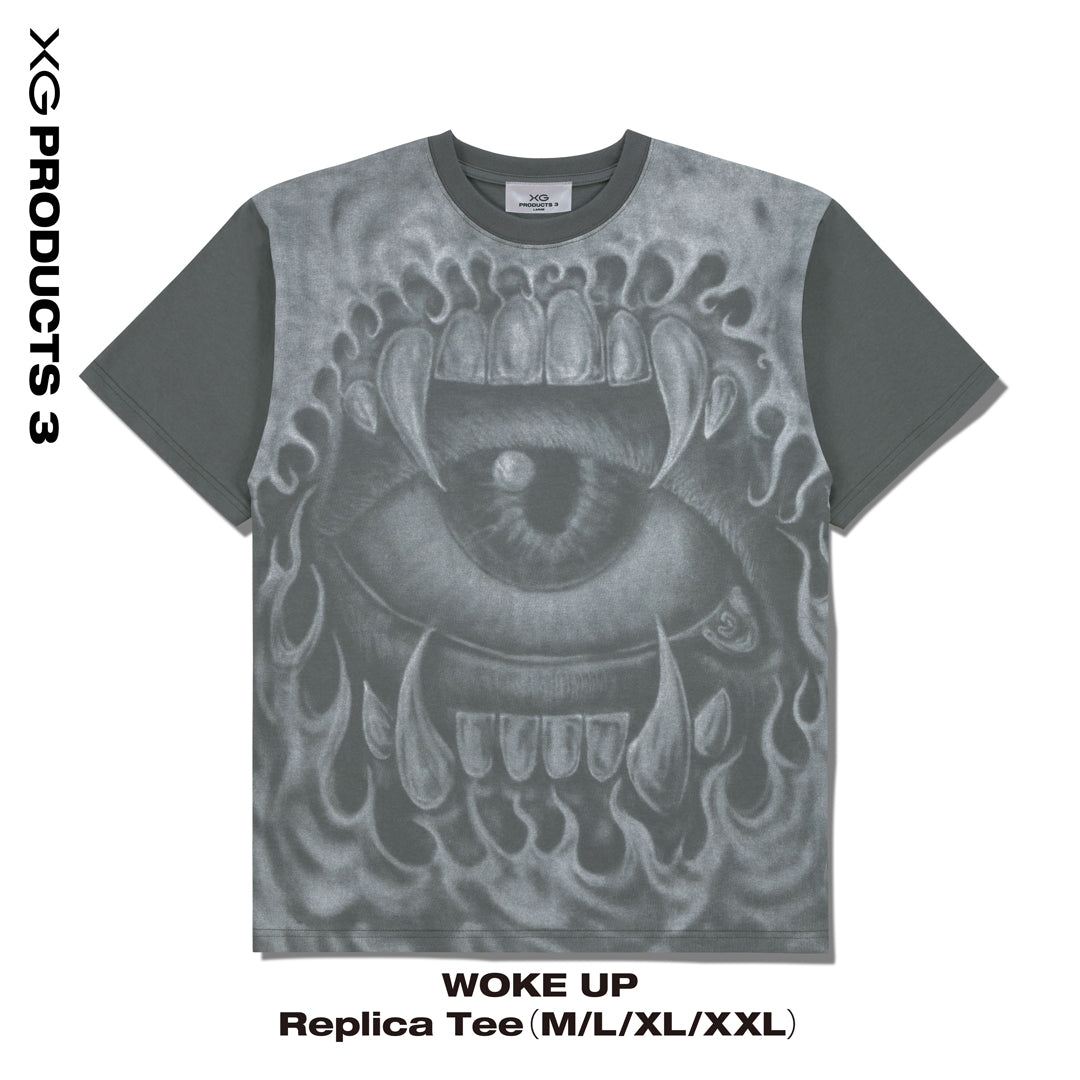 WOKE UP Replica Tee（M/L/XL/XXL） – XGALX OFFICIAL SHOP