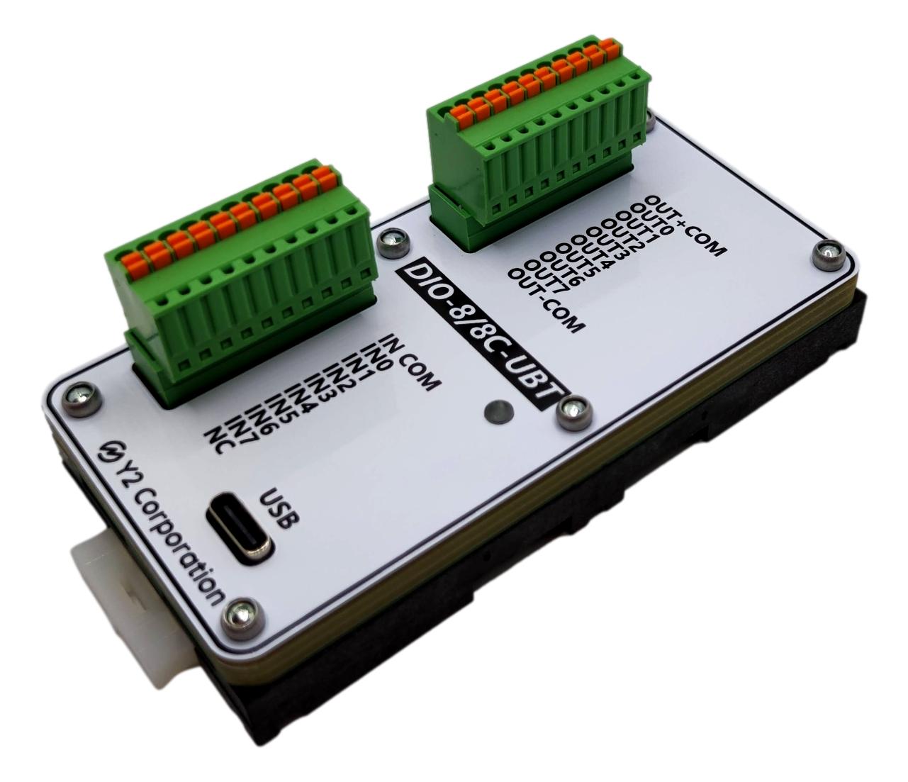 ワイツー USB 2.0対応 バスパワードデジタル入出力ボード（USB I/O