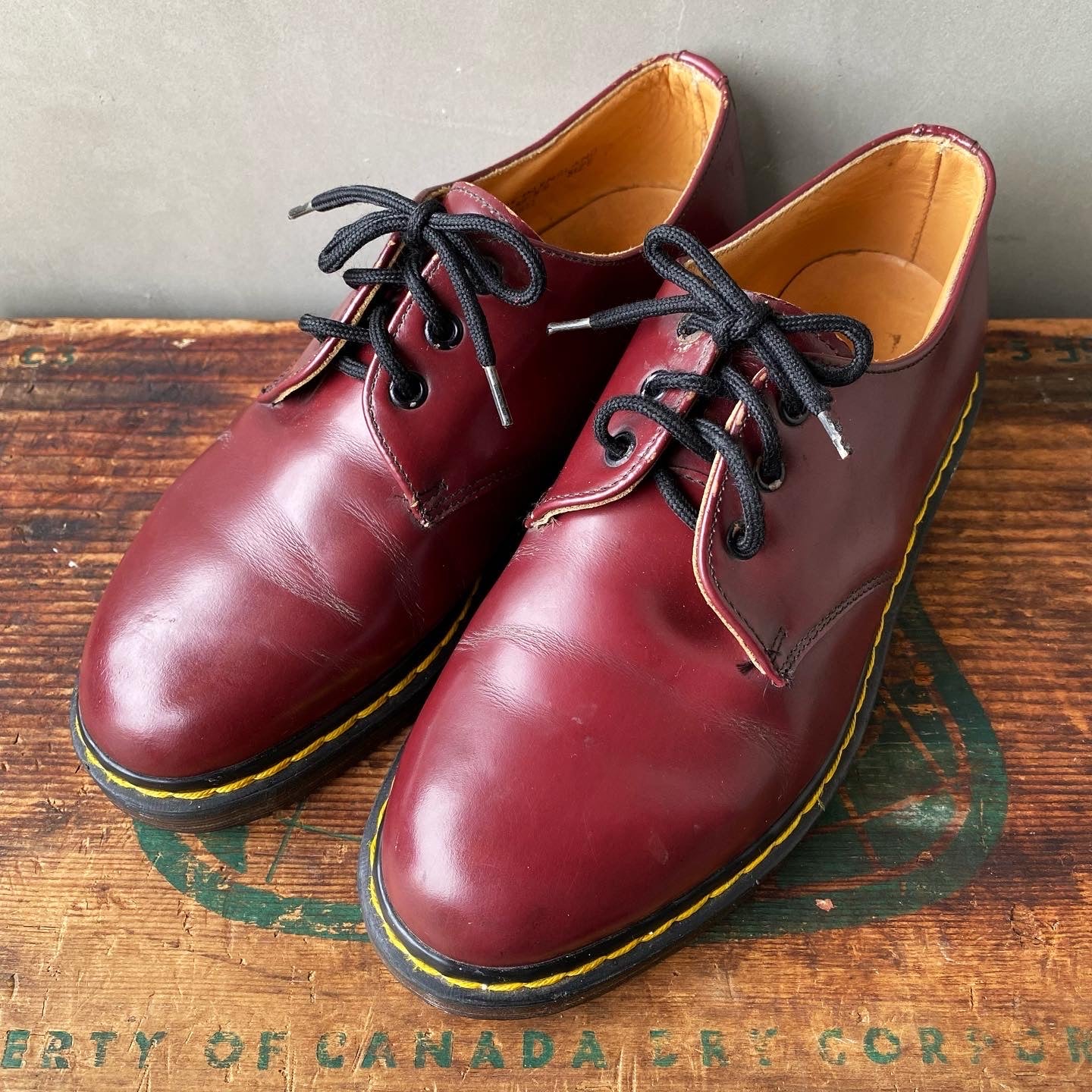 England vintage】Dr.Martens 3hole shoes – 雑貨屋ポッポ