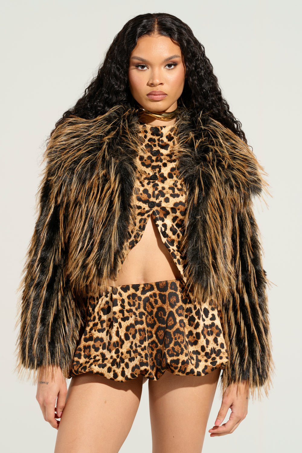 AURORA FAUX FUR JACKET – AKIRA