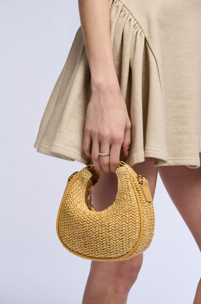 POPPY RAFFIA MINI BAG – AKIRA