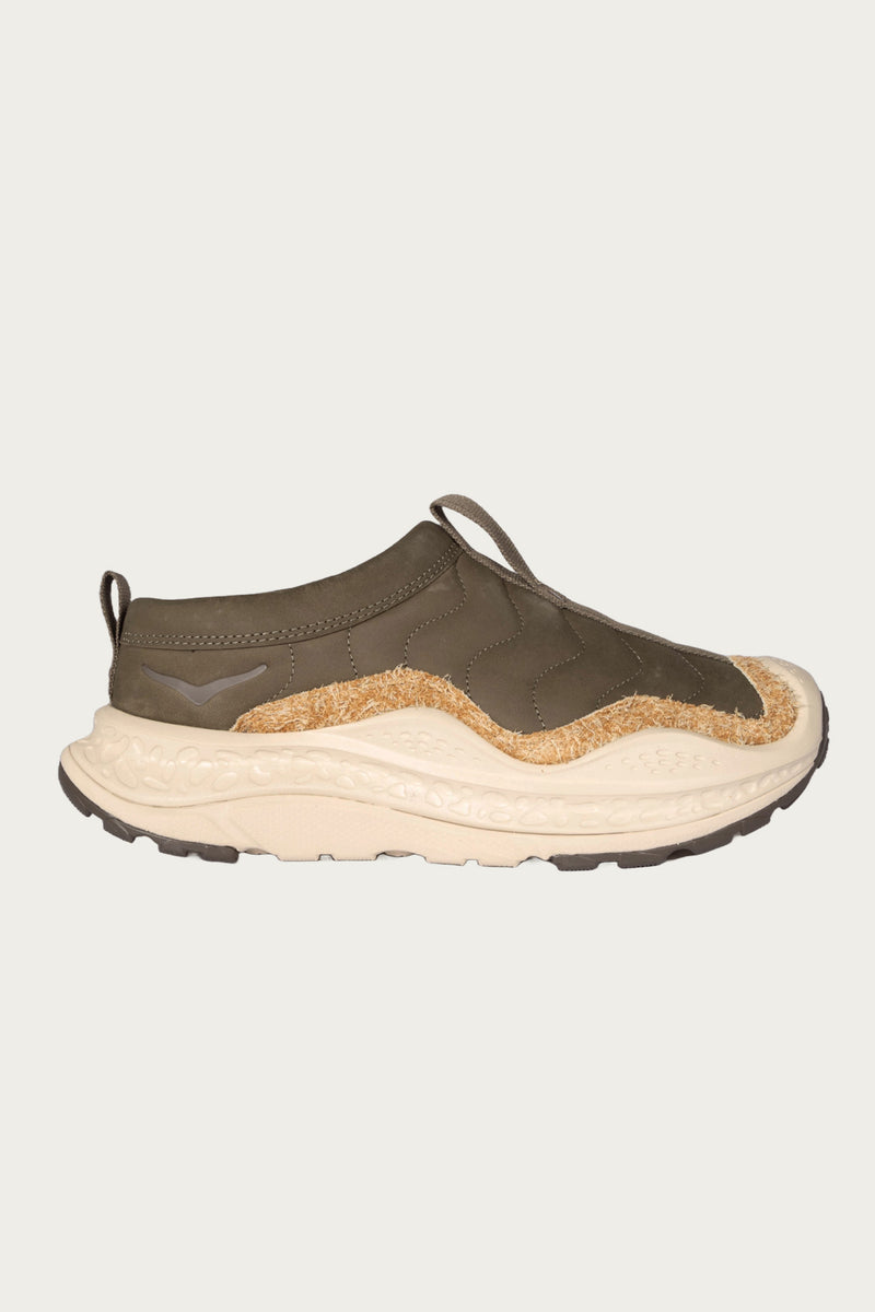 HOKA U Ora Primo TP | Antique Olive/Oat Milk | Canoe Club