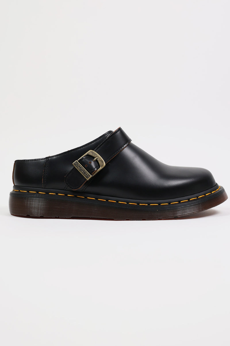 Dr. Martens Isham | Vintage Smooth Black | Canoe Club