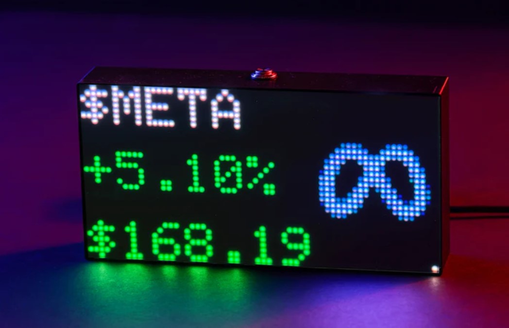 GLANCE LED Ticker – Crypto World