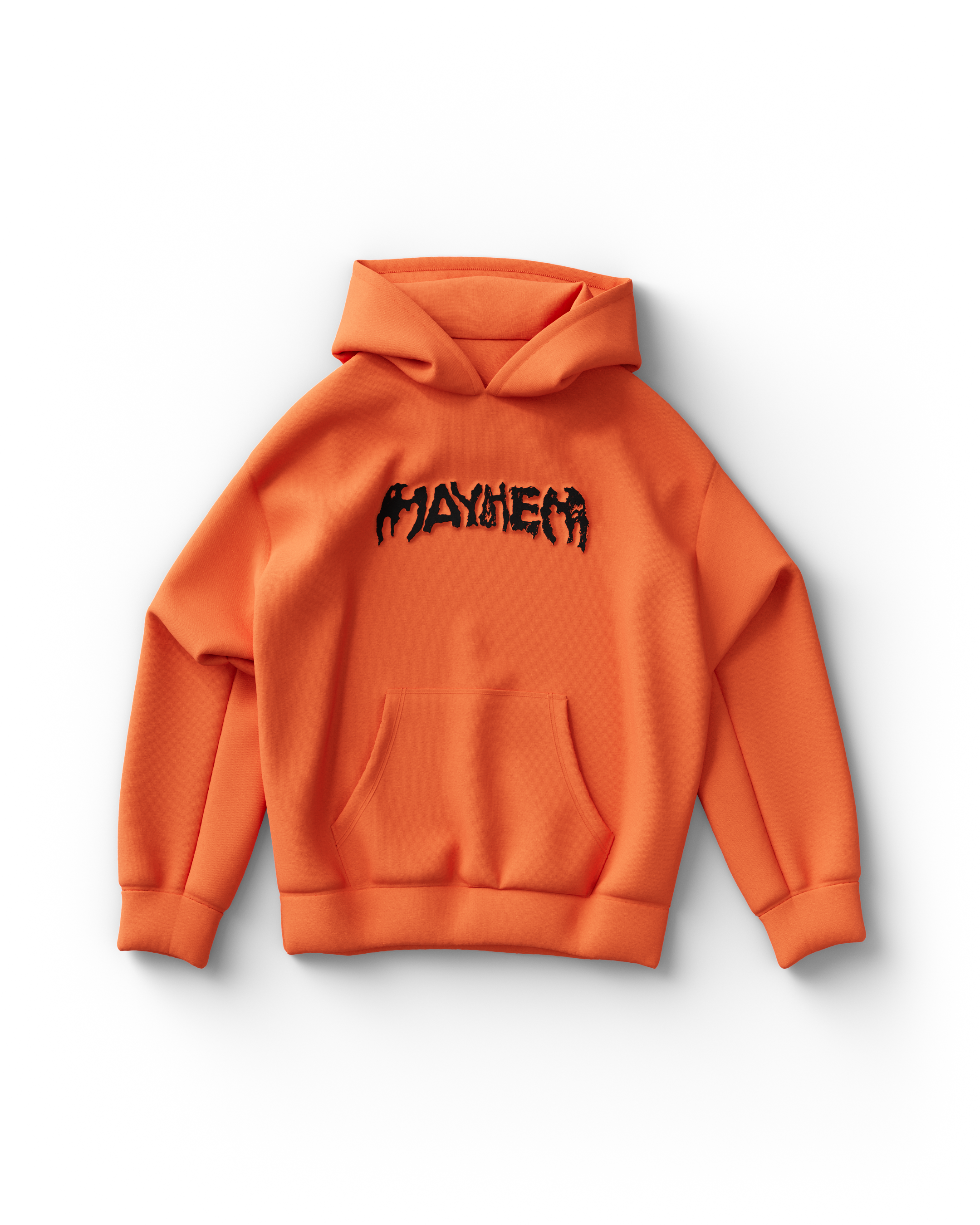 MAYHEM Orange Logo Hoodie - Lady Gaga
