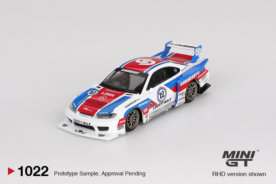 Mini GT 1:64 Nissan LB-Super Silhouette S15 SILVIA GARASIDRIFT x