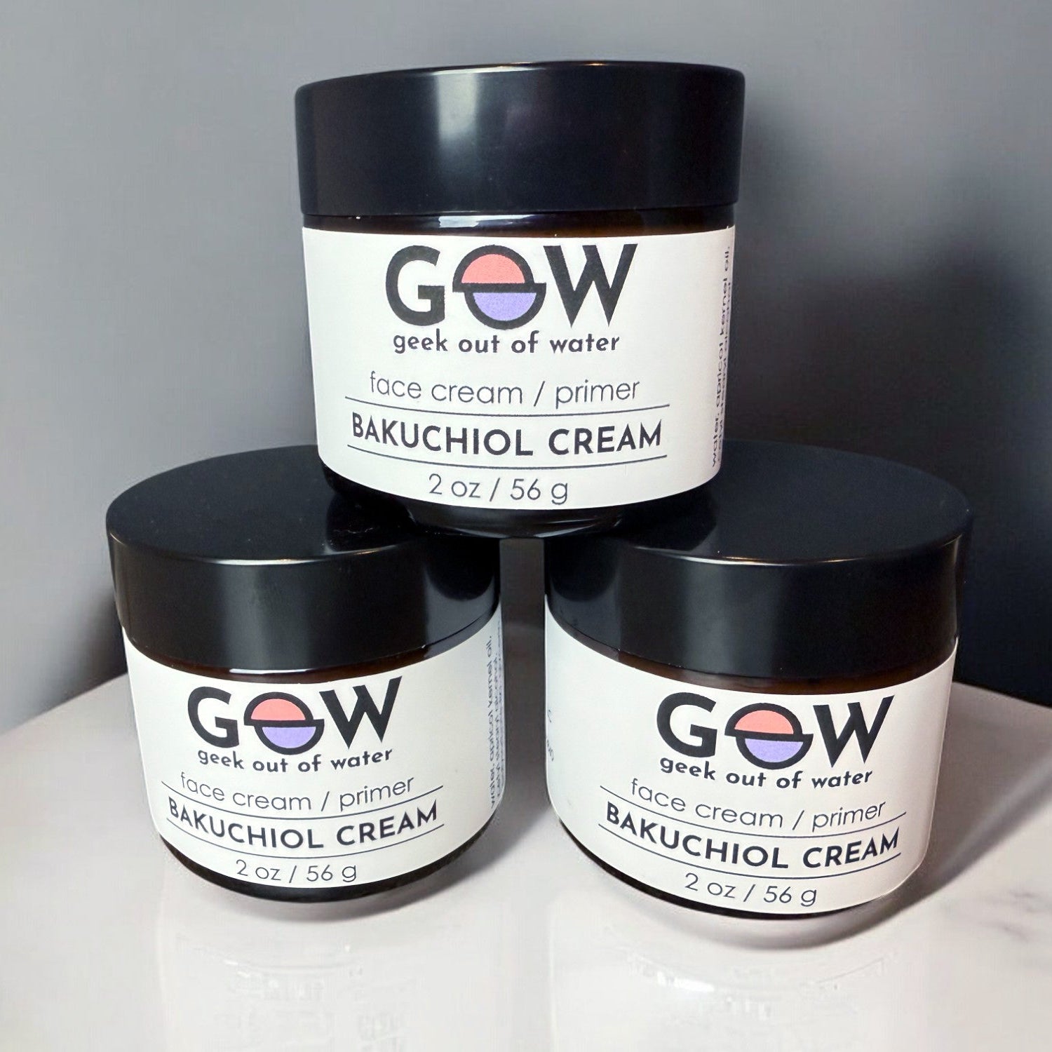 Bakuchiol Face Cream – Geek Out of Water Skincare & Beauty