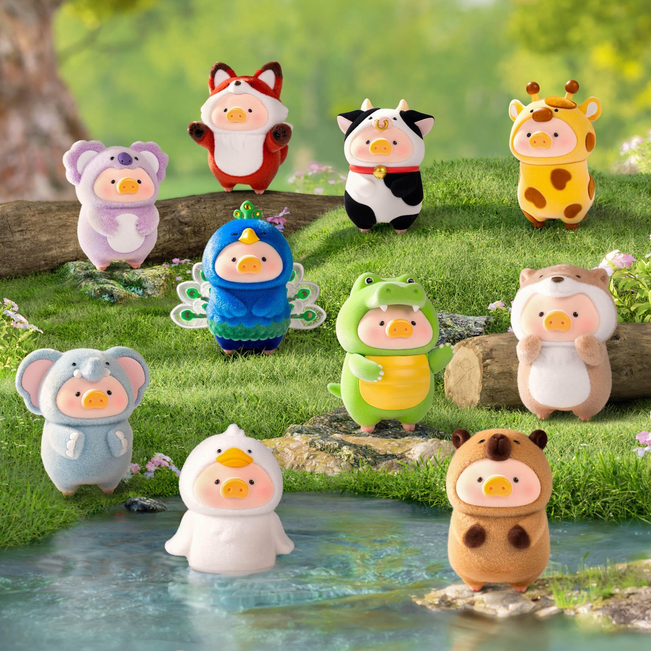 LuLu The Piggy Animal Party Series Blind Box – Momoku