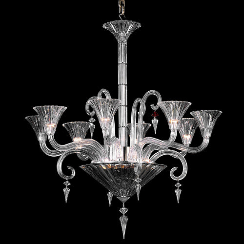 MILLE NUITS CHANDELIER 8灯 クリア W890mm - YAMAGIWA OnlineStore