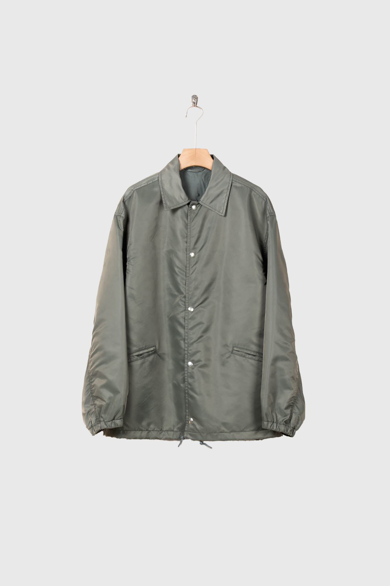 Washed Nylon Coach Jacket – sign | サイン