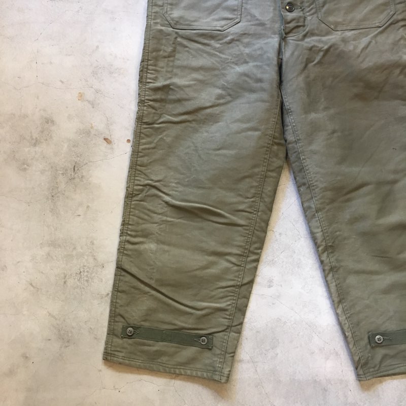 1940's ”U.S.N. Jungle Cloth Deck Over Pants” KHAKI | SIGNAL GARMENTS