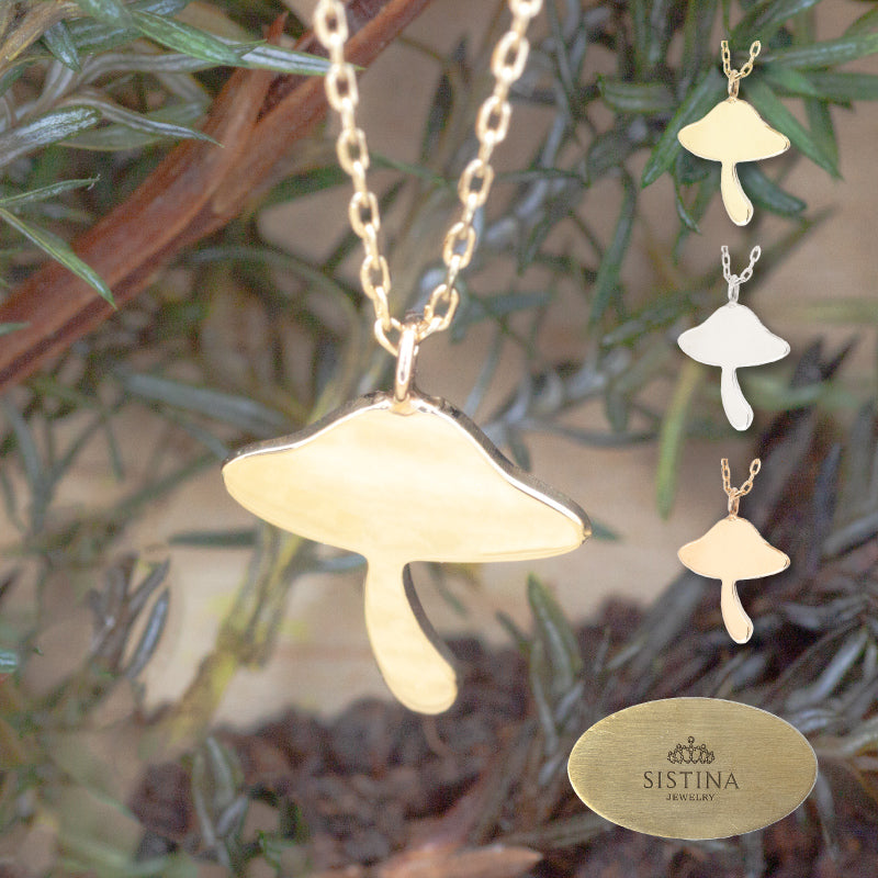 Foresta～フォレスタ～】K18 ゴールド harore-ハロレ- きのこ