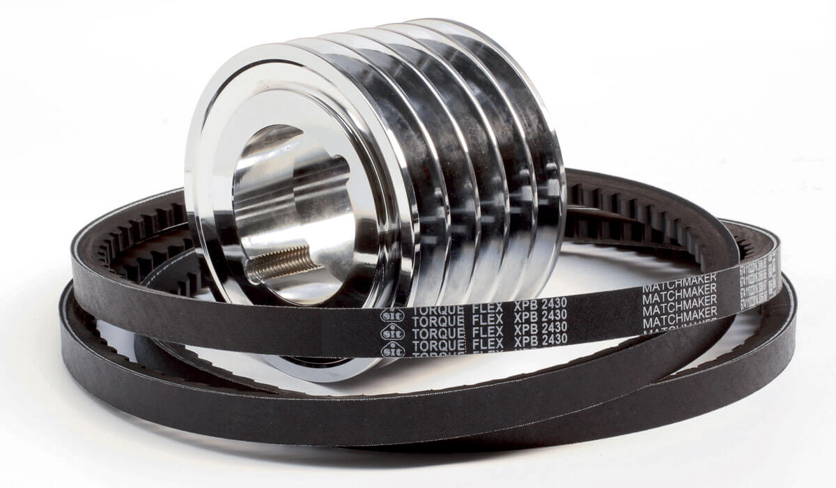 SIT TORQUE FLEX® Narrow Vベルト（XP）とVプーリ | Trasmissioni del