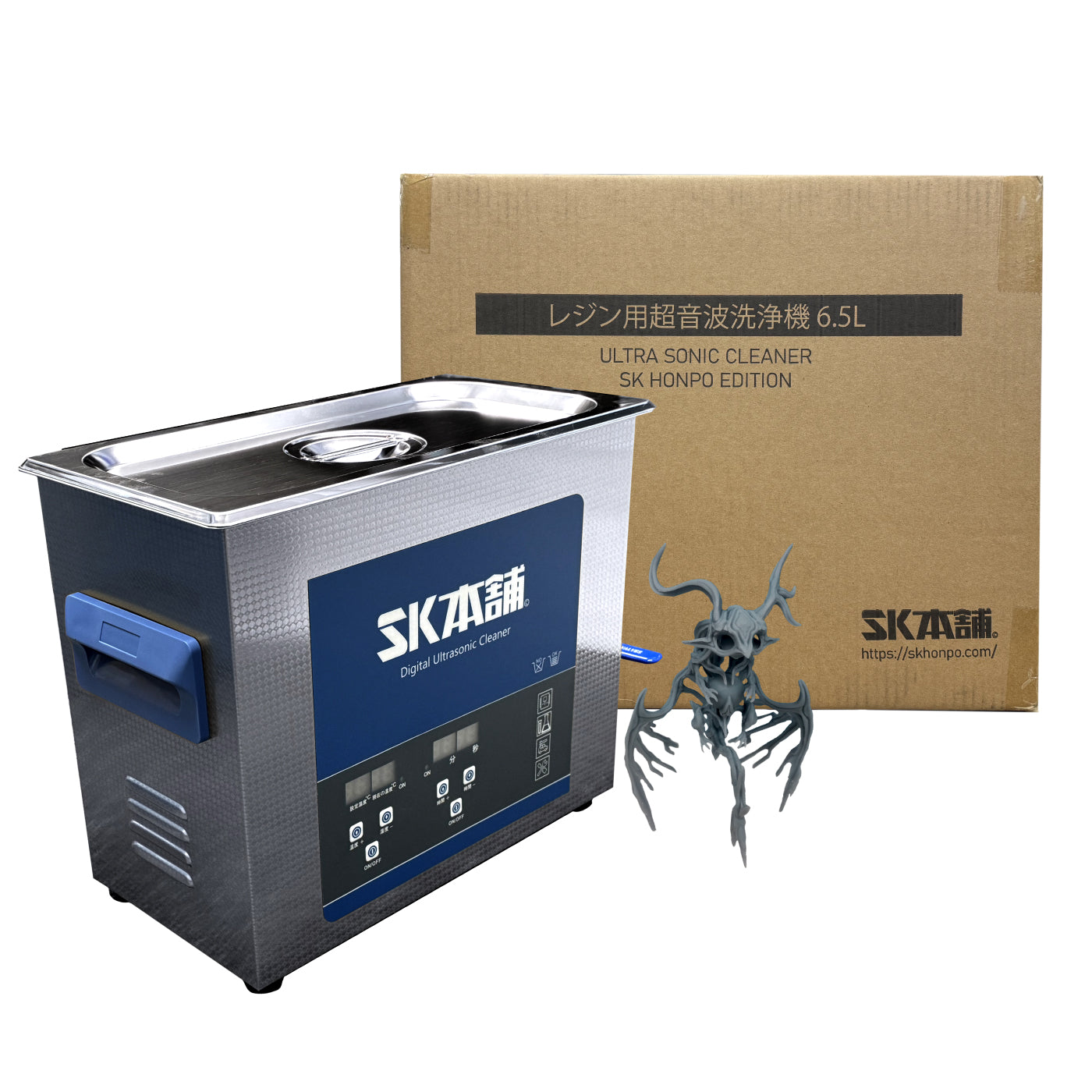 SKレジン用超音波洗浄機6.5L – 3Dプリンターとレジン&フィラメントの