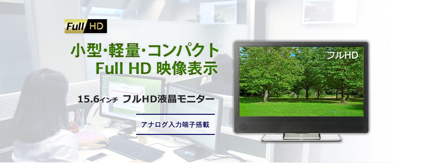 4Kモニター Vマウント＆AC エスケイネット15.6型 SK-4KM156 エスケイ