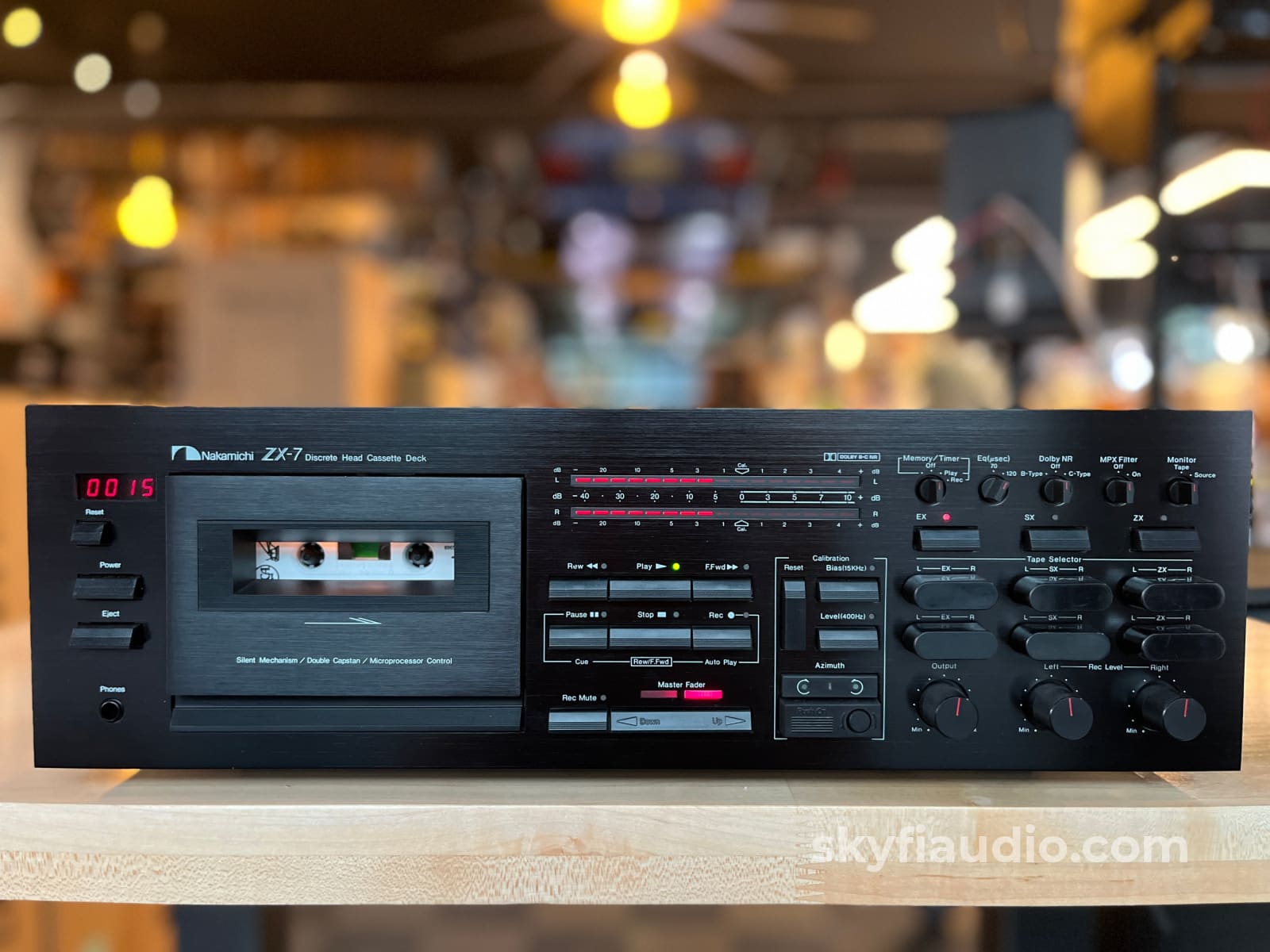 Nakamichi ZX-7 Cassette Deck - Overhauled in 2022 by Willie Hermann Se