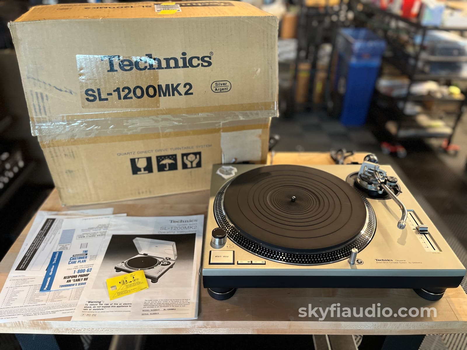 Technics SL-1200MK2 Turntable - New Old Stock (NOS) Legendary! Include