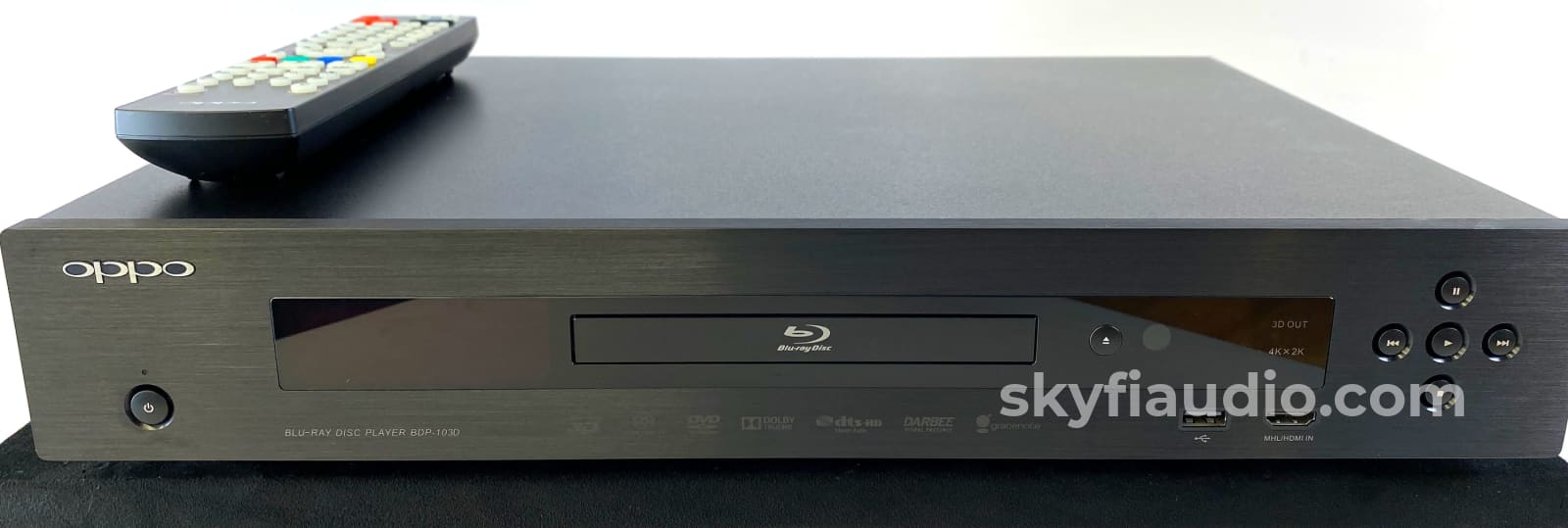 Oppo BDP-103D Darbee Edition SACD/CD/Blu-ray Player With Remote