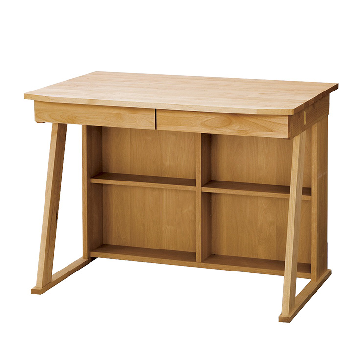 堀田木工所 国産 学習机 WINDY(ウィンディ) デスク 幅100cm 完成品の