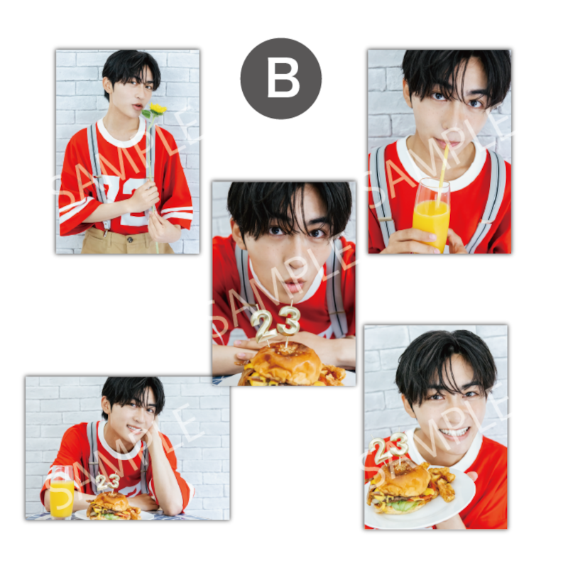 ブロマイド5枚セットB[日野友輔BD2025]＜販売期間：～8/17＞ – SMILE