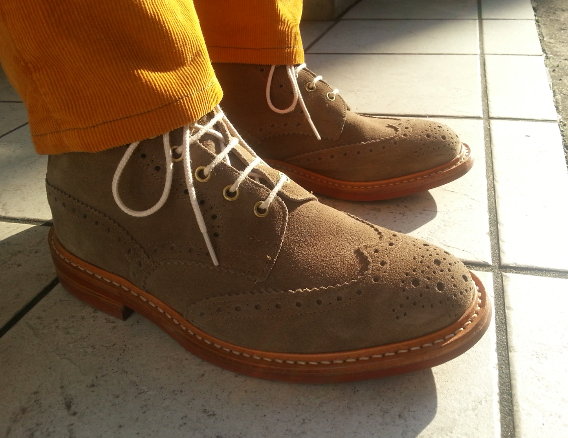 Tricker's トリッカーズ スエードブーツ メンズシューズショップSO