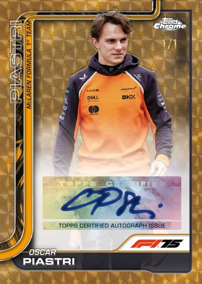 2025 Topps Chrome Formula 1 Racing F1C25, 12 Box PYD CASE BREAK
