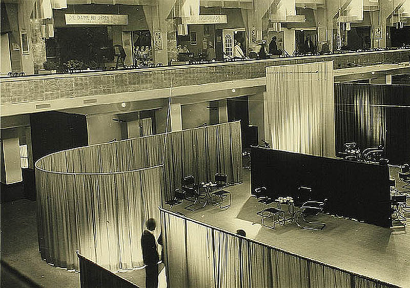 Café Samt & Seide” by Ludwig Mies van der Rohe and Lilly Reich