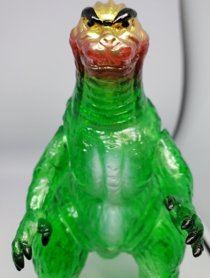 CCP ミドルサイズシリーズ ゴジラ（1995）獅子舞 Ver. クリア | ソフビ