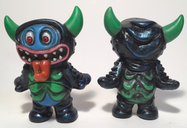 2017年8月12日からの「ギラギラ原宿ソフビ万博」へ参加する怪獣雨芸術