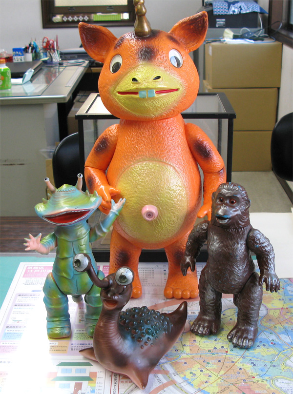 ブルマァク45周年記念企画・第2回 怪獣ソフビの同士！ 島田トーイに