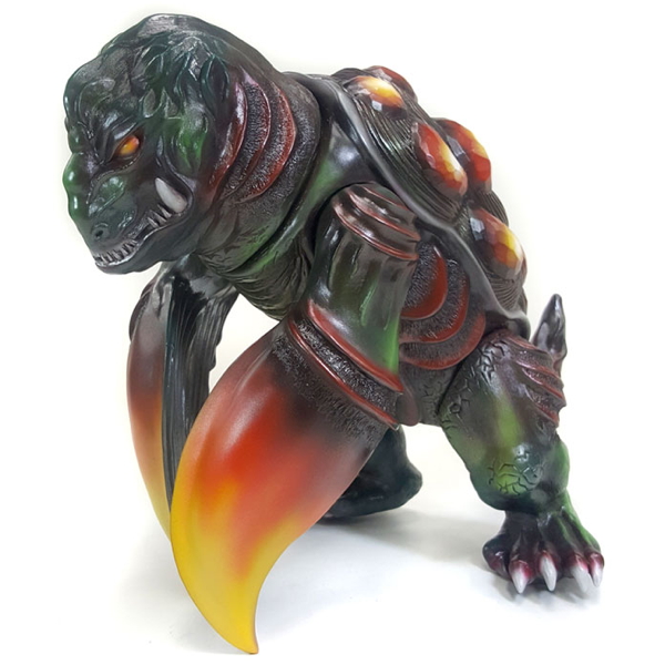 シカルナ工房 CUBE イリス&ガメラ 京都決戦ver. 台座付 炎上カラー2体