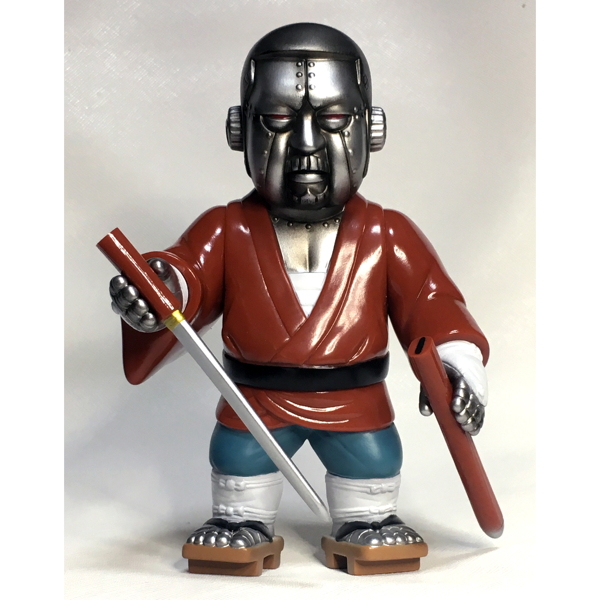 2018年2月発売でSamuraiDollが最新作「大江戸ROBOTS 座頭ロボ 双六
